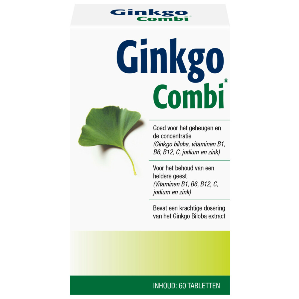 Ginkgo Combi Tabletten 60tab