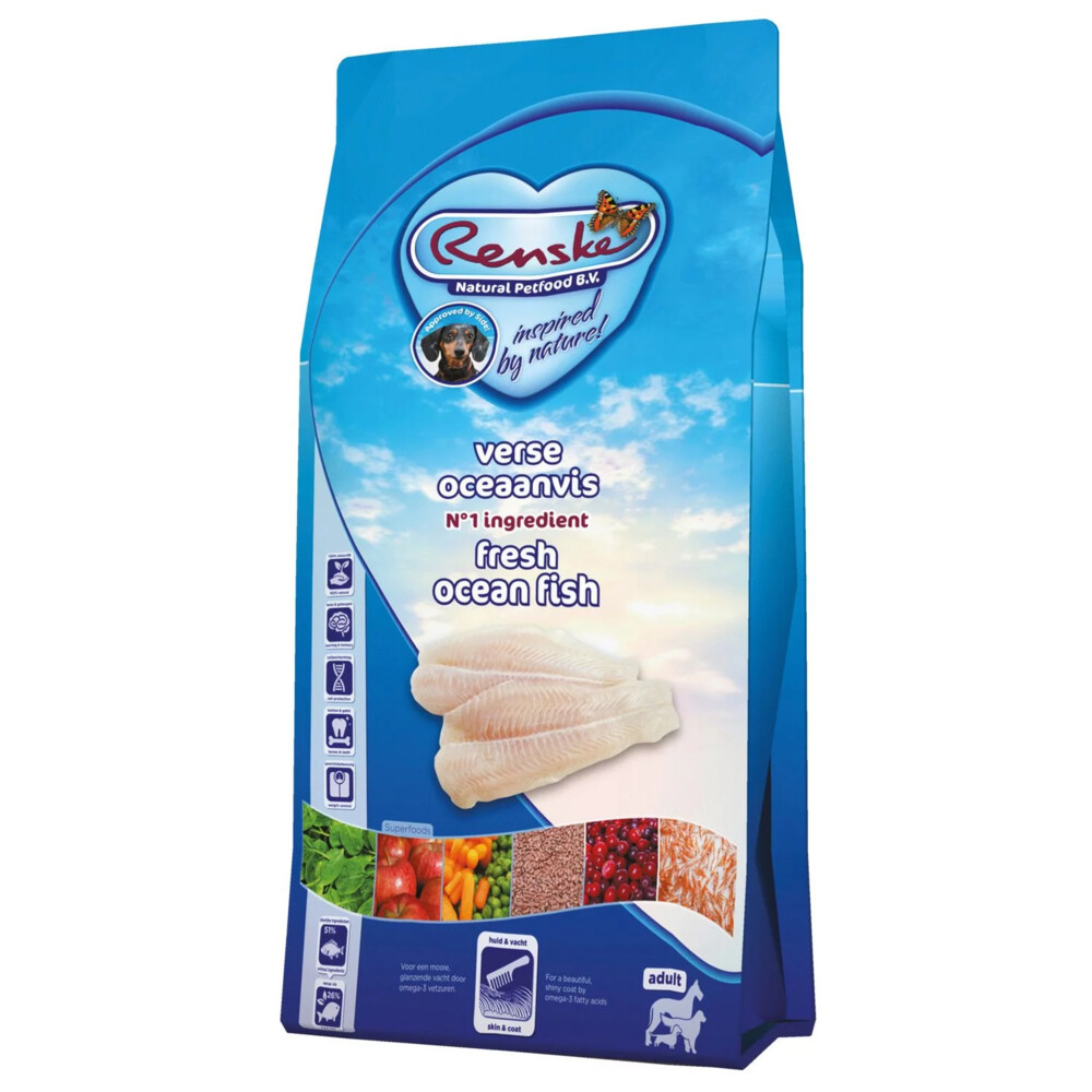 4x Renske Super Premium Adult Oceaanvis 2 kg