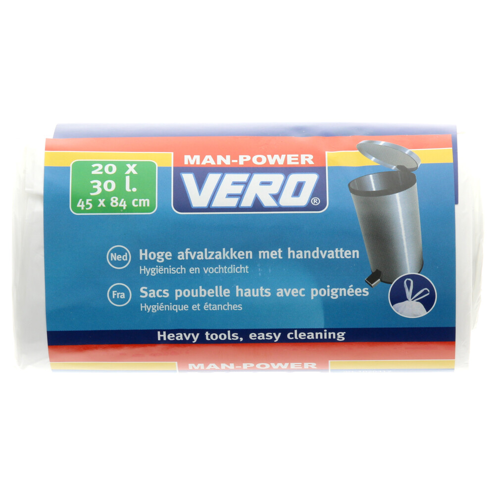 gunstig alledaags precedent Vero Pedaalemmerzakken 30 liter 20 stuks | Plein.nl