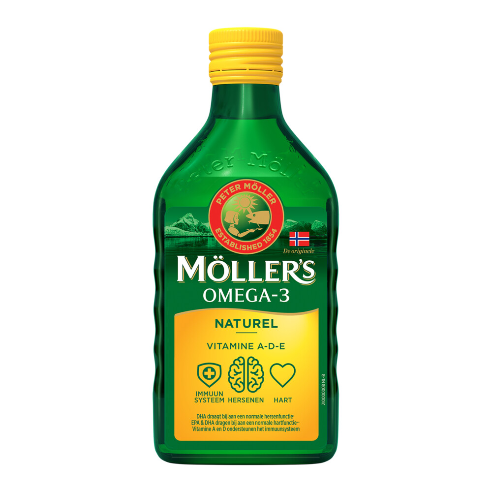 2x Mollers Omega-3 Naturel 250 ml