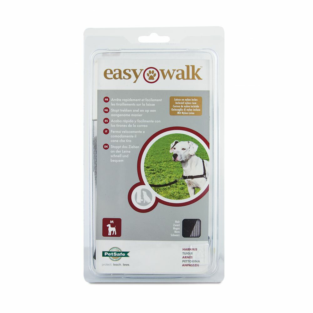Petsafe Easy Walk Tuig Zwart M | Plein.nl