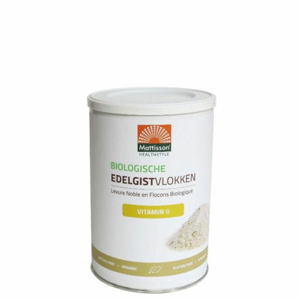 3x Mattisson Biologische Edelgistvlokken 200 gr