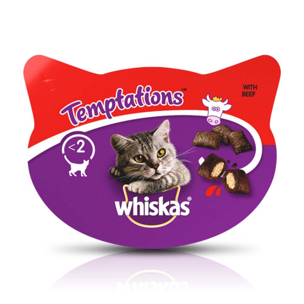 Whiskas snack temptations rund