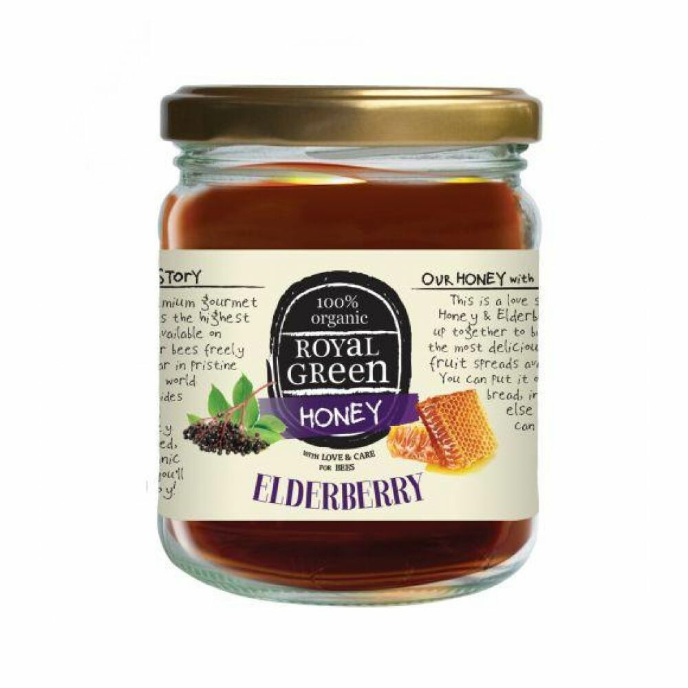 Royal Green Honing Elderberry 250 ml