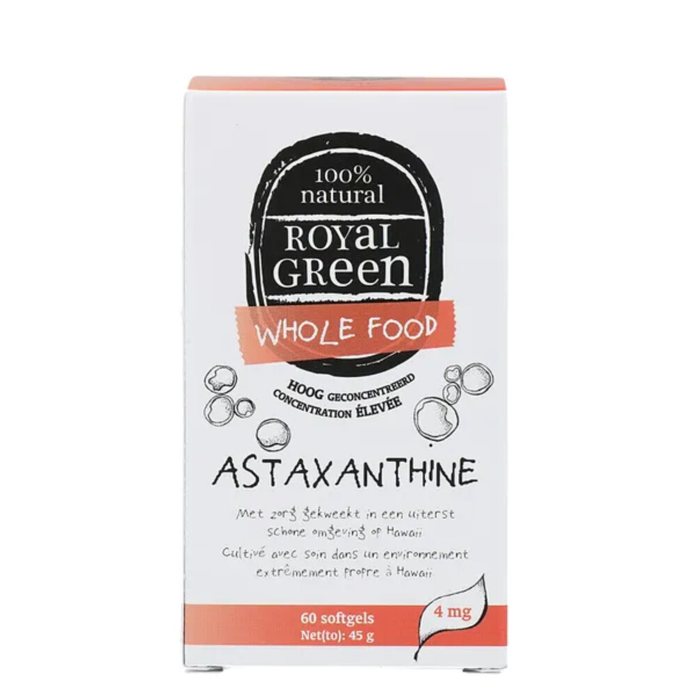Royal Green Astaxantine 60 softgels