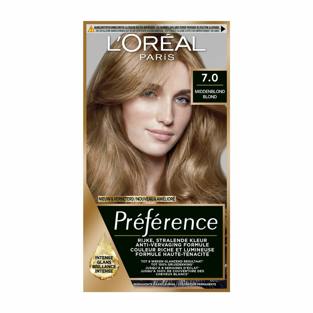 L'Oréal Preference 07 Vienne - Midden Blond | Plein.nl