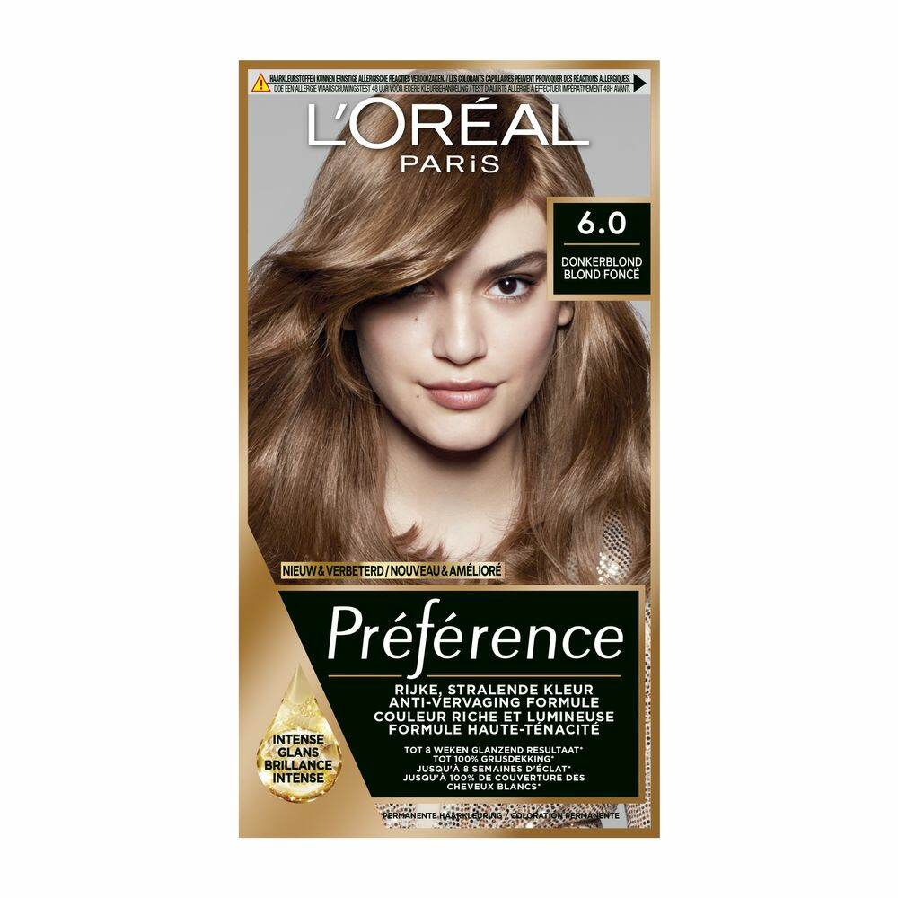 goedkeuren Tropisch Op te slaan L'Oréal Preference Haarkleuring 06 Ombrie - Donkerblond | Plein.nl
