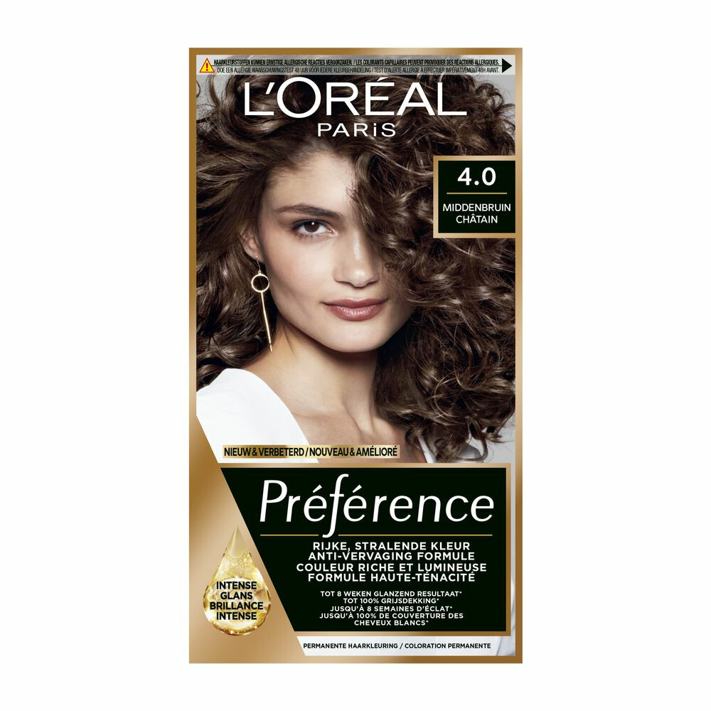 L'Oréal Preference 04 - Middenbruin | Plein.nl