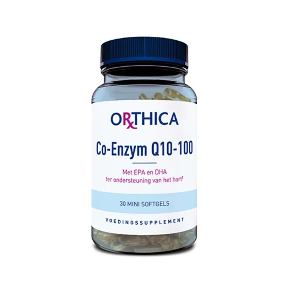 Verrast zijn Anesthesie Bepalen Orthica Co-Enzym Q10-100 30 capsules | Plein.nl