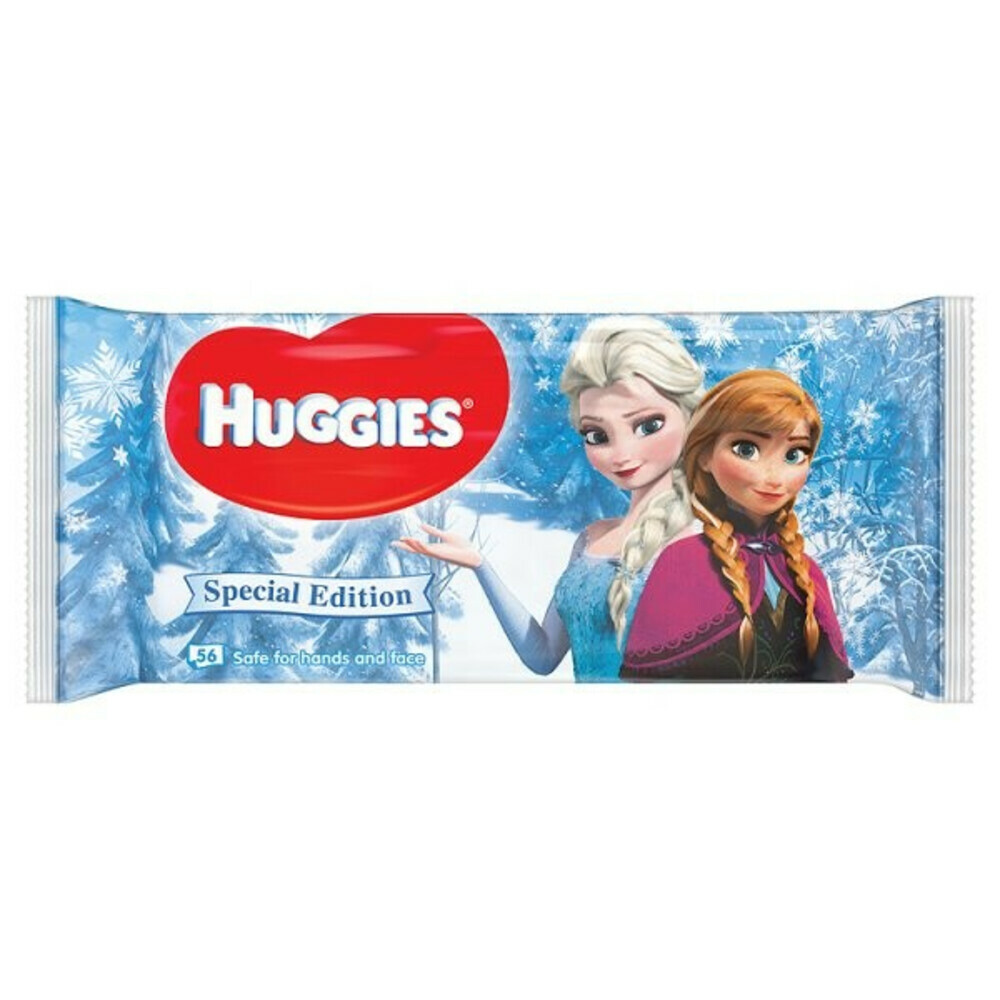 Huggies - Billendoekjes - Huidvriendelijk - Met Aloë Vera - 56 Babydoekjes