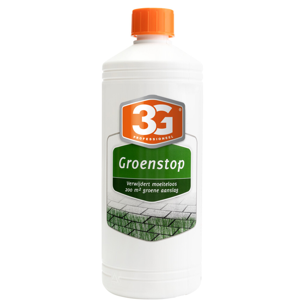 3x 3G Professioneel Groene Aanslag Verwijderaar 1 liter unisex 1 liter