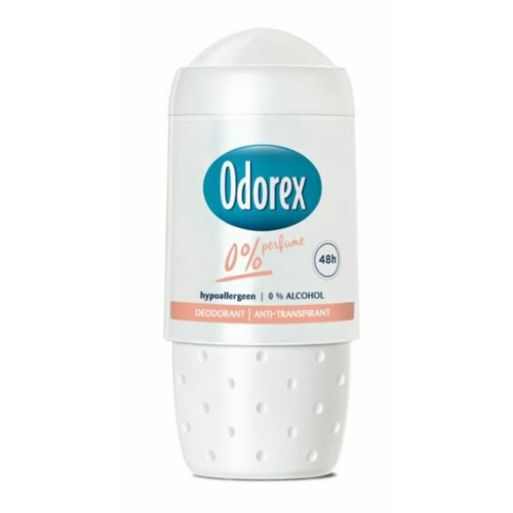 6x Odorex 0% Deodorant Roller 50 ml