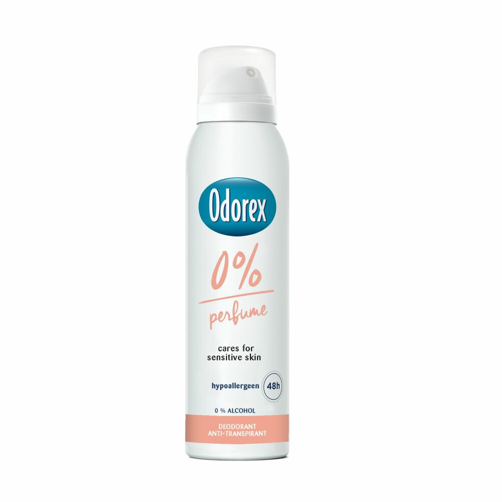 6x Odorex 0% Deodorant Spray 150 ml