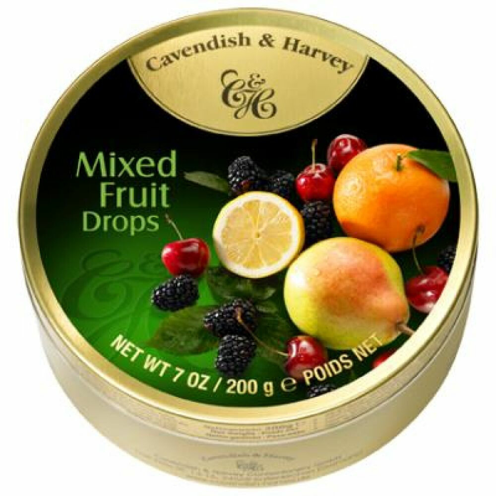 6x Cavendish&Harley Drops Mixed Fruit 200 gr