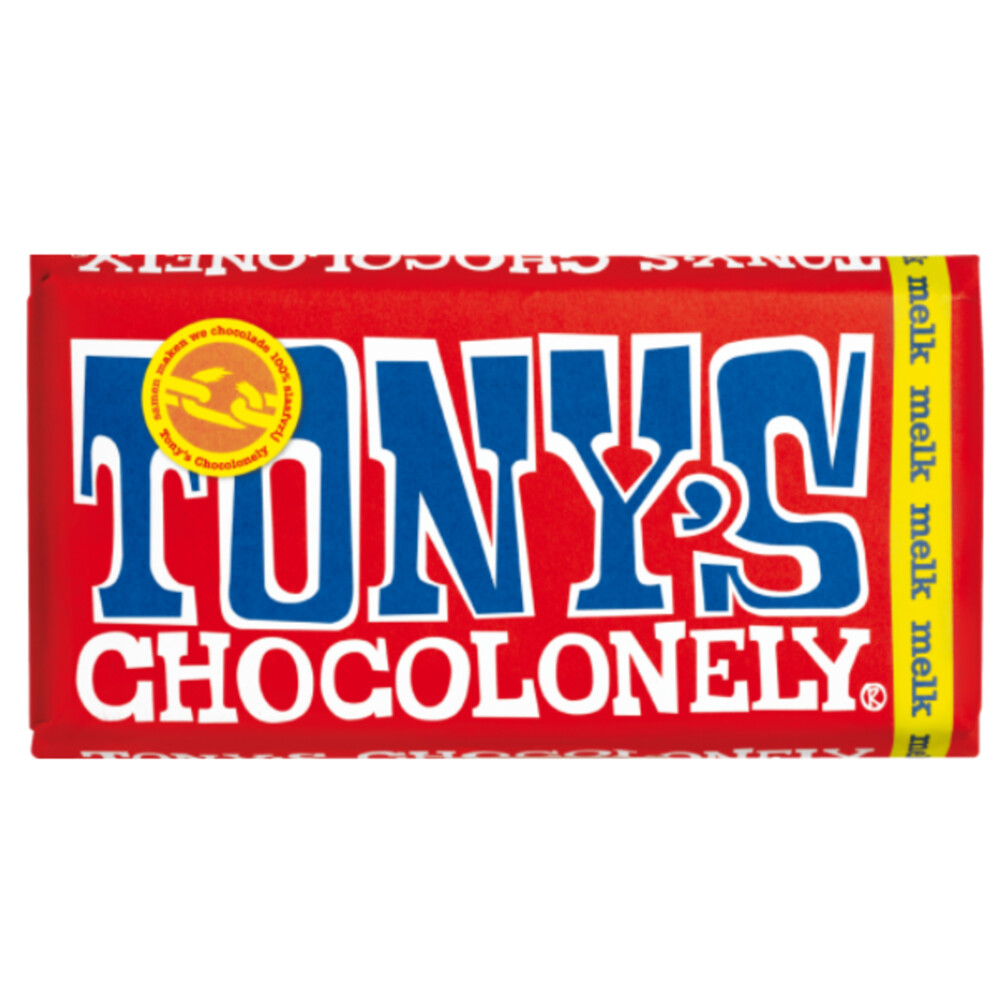 Tony's Chocolonely Melk Original 180 gr
