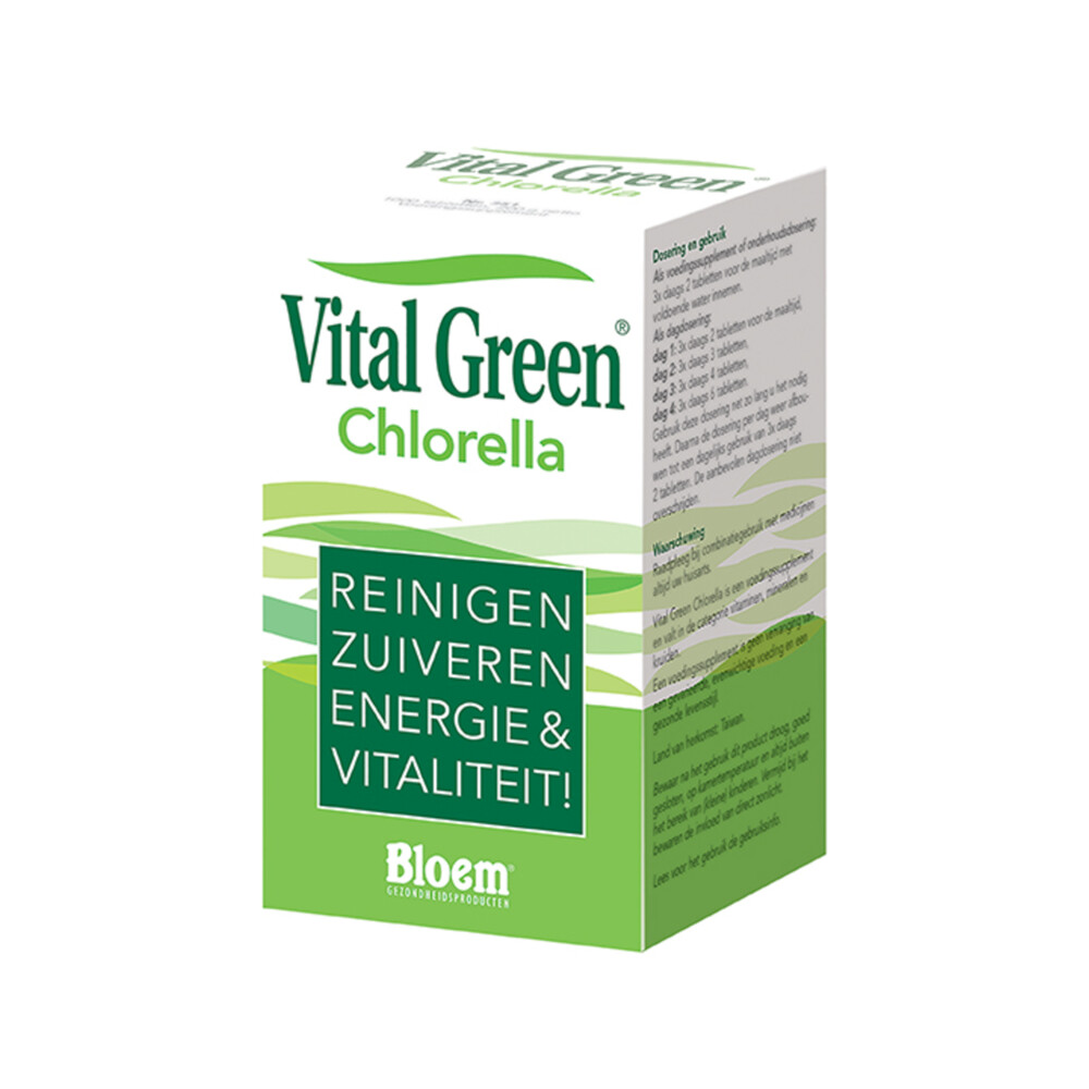Bloem Vital Green Chlorella 1000tabl