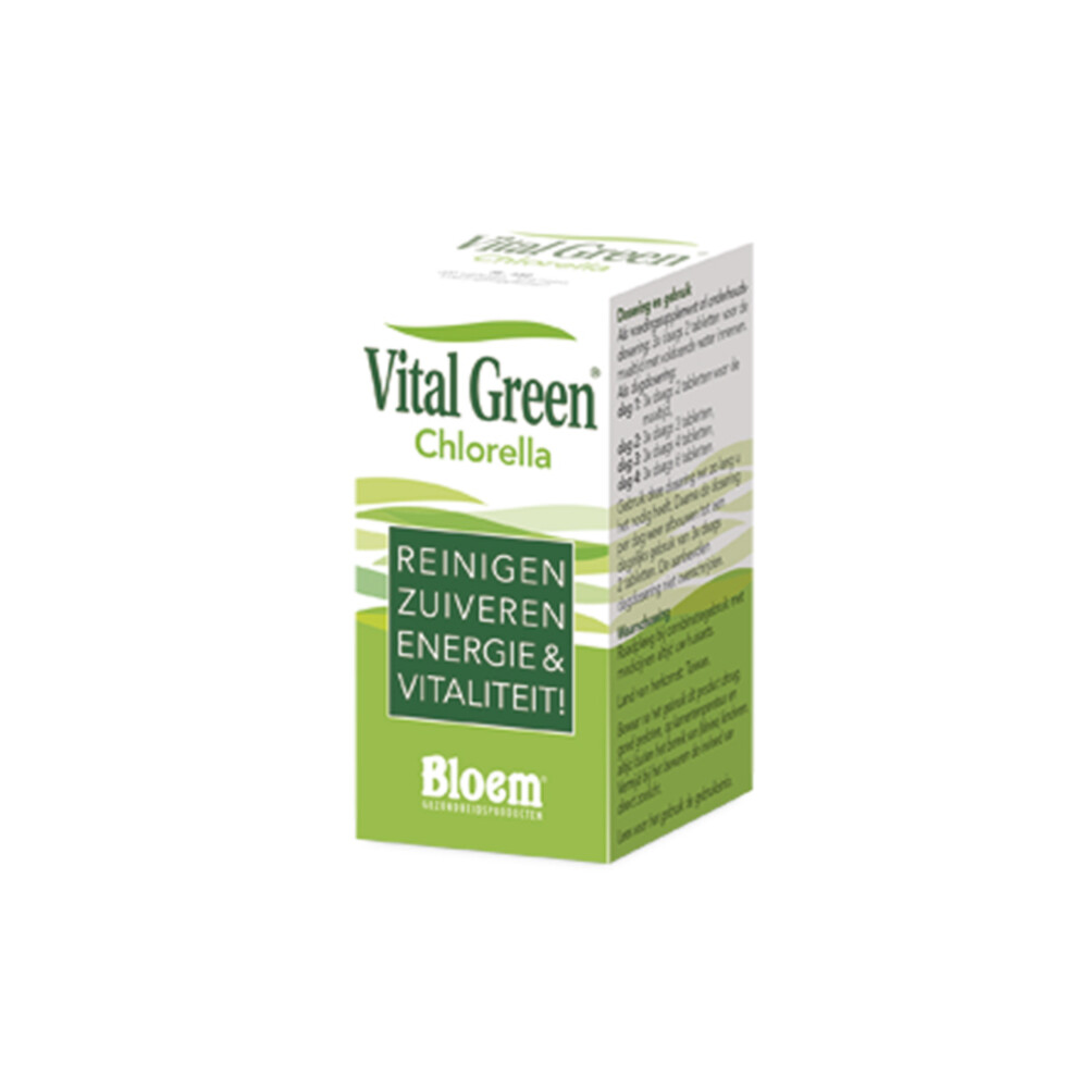 Bloem Vital Green Chlorella 600tabl
