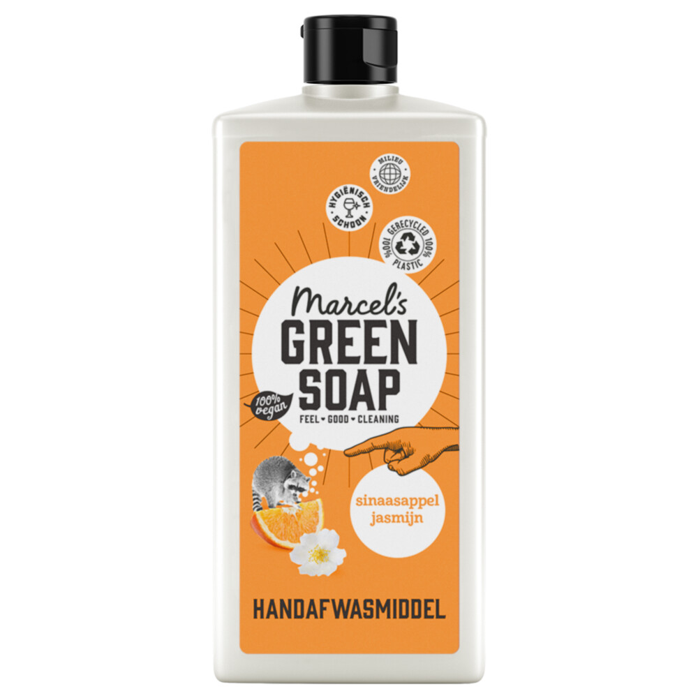 Marcel's Green Soap Afwasmiddel Sinaasappel & Jasmijn