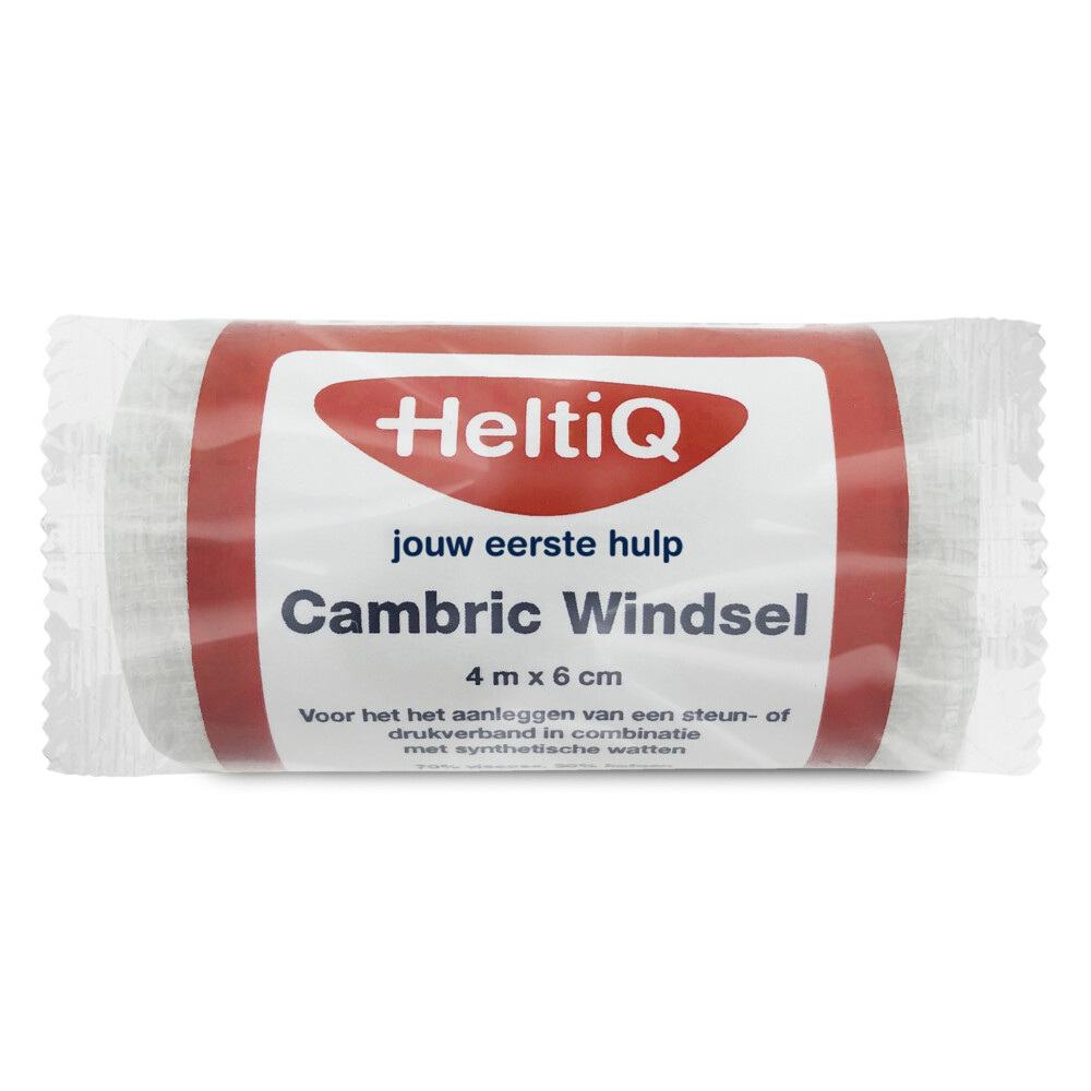 HeltiQ Windsel Cambric 4 m x 6 cm