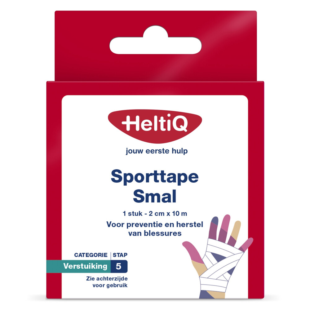Heltiq Sporttape Smal 2cmx10m Heltiq 1st