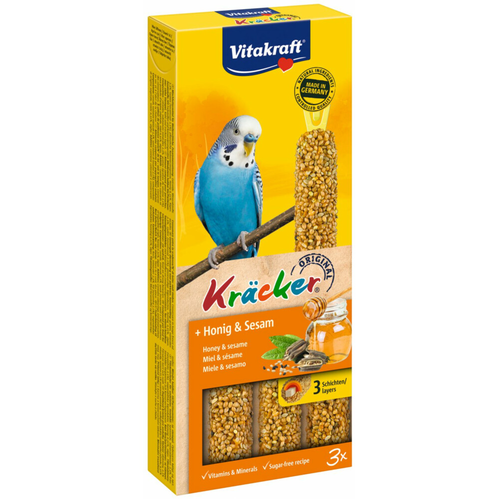 Vitakraft parkiet kracker honing