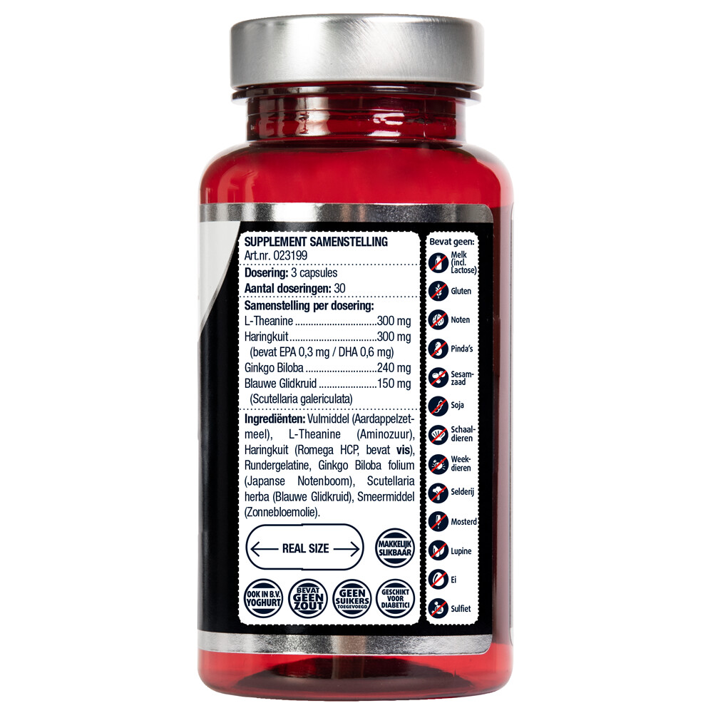 Lucovitaal Ltheanine Omega 3 90 capsules Plein.nl
