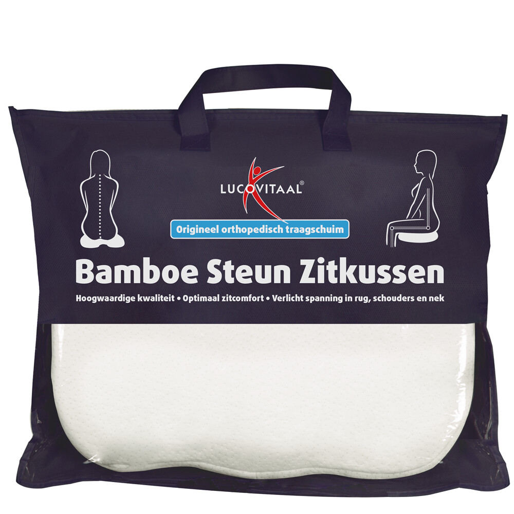 Lucovitaal Bamboe zitkussen 1st