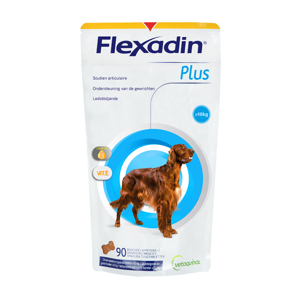 Flexadin Plus Middelgrote&Grote Honden 90 stuks