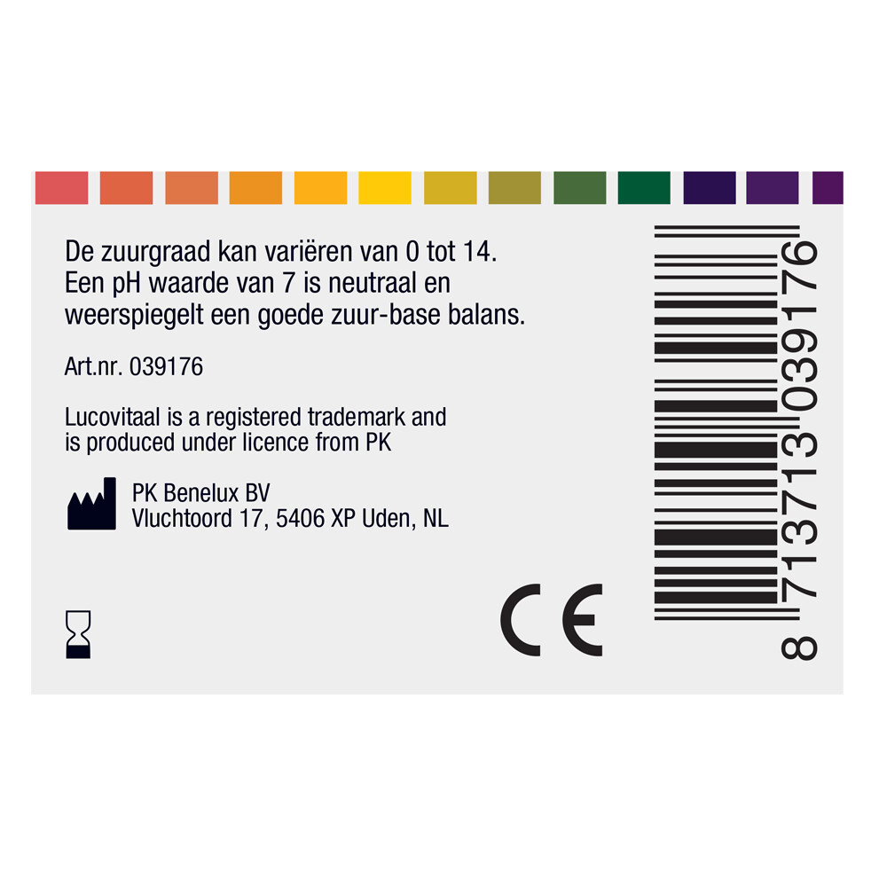 Lucovitaal Zuur Base Ph Strips 80 stuks Plein.nl