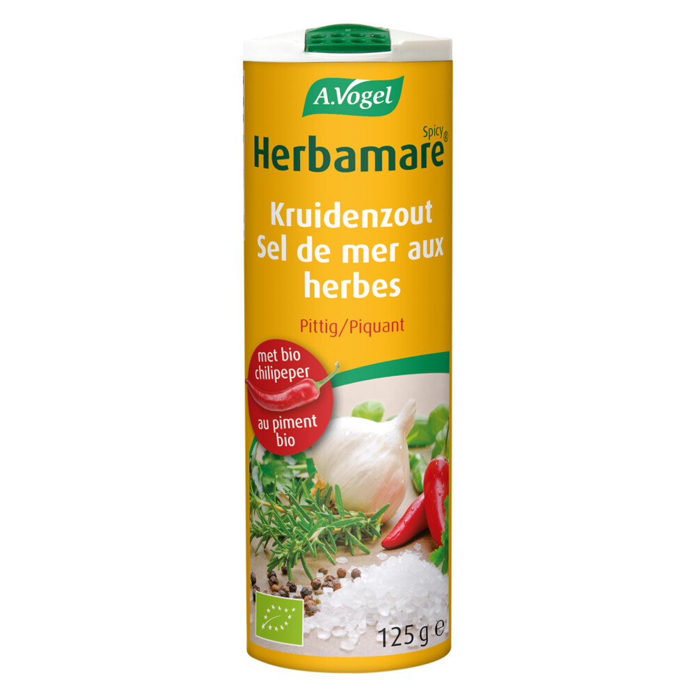 A.Vogel Herbamare Kruidenzout Spicy Pikant 125gr