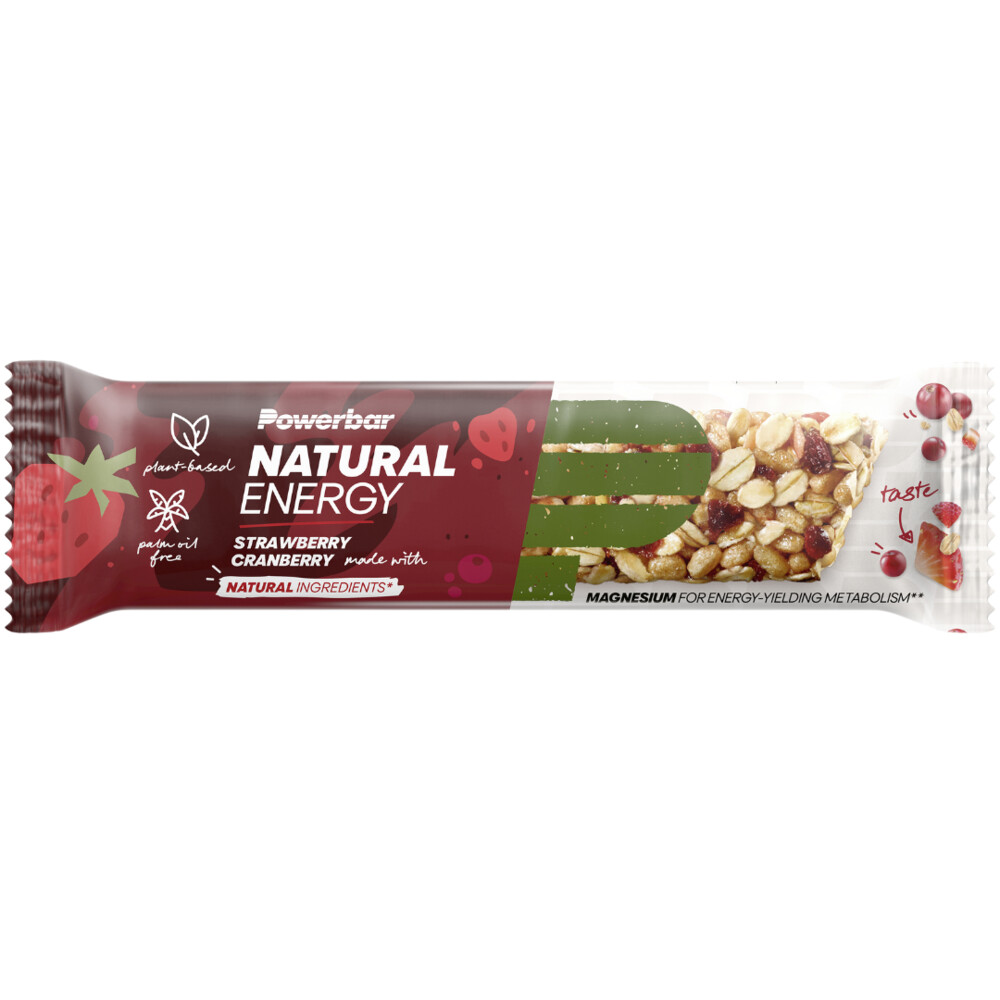 PowerBar Natural Energy Cereal Bar Strawberry&Cranberry 40 gr