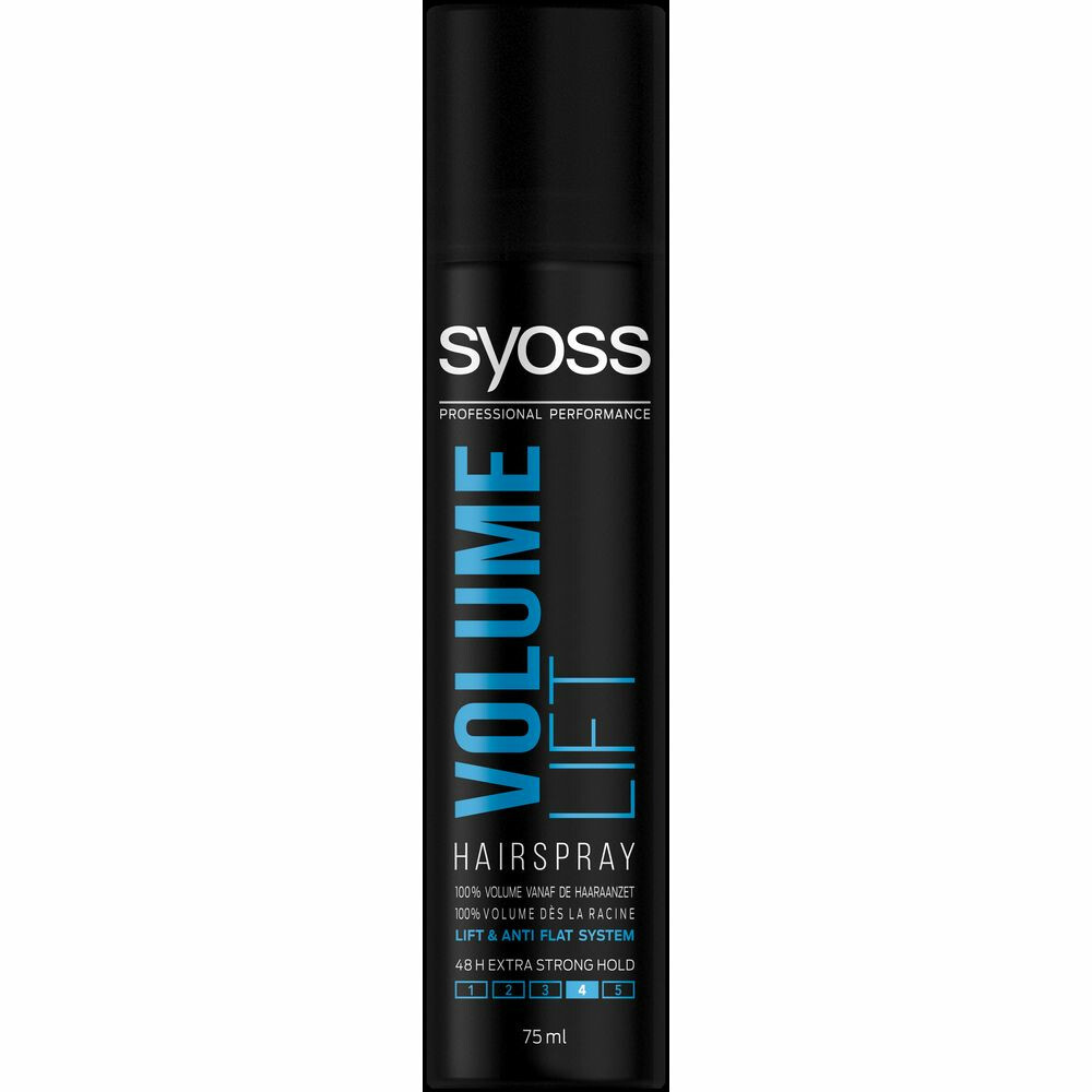 3x Syoss Volume Lift Haarspray Mini 75 ml