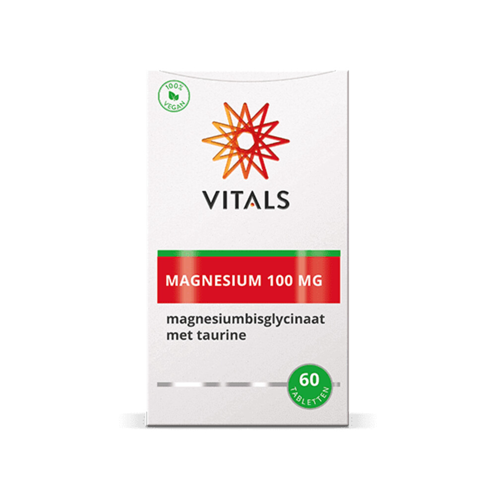 Gratis Verzending: 2x Vitals Magnesium 100mg 60 tabletten