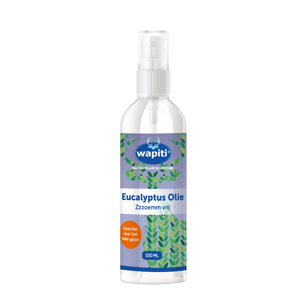 Wapiti Eucalyptus olie Zzzoemm vrij 100 ml