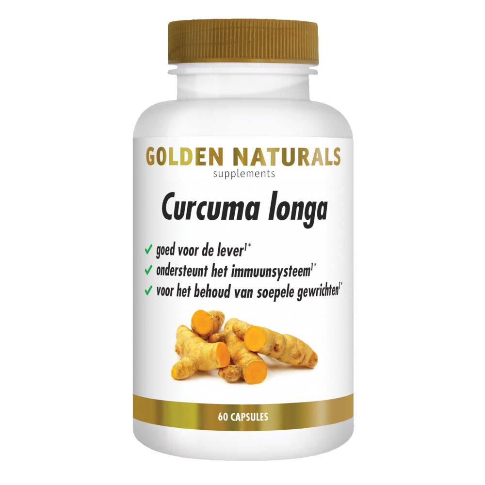 Golden Naturals Curcuma Longa Piperine 60 capsules
