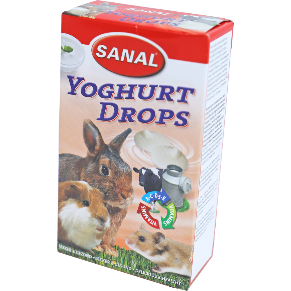 Sanal yoghurt druppels voor knaagdieren