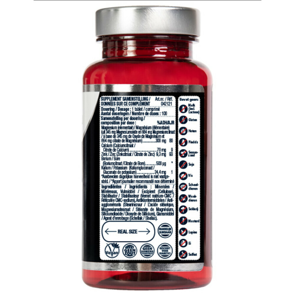 Lucovitaal Calcium Magnesium Zink 100 tabletten Plein.nl