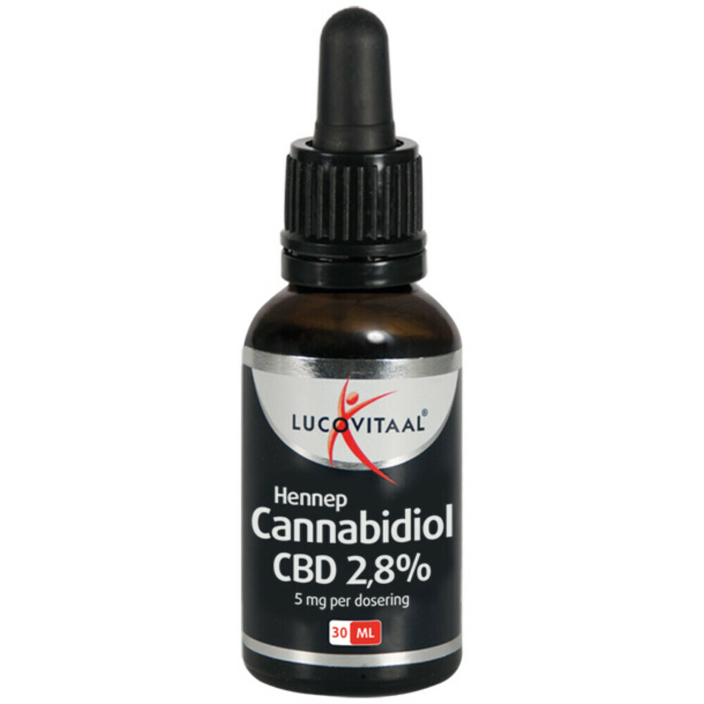 Lucovitaal CBD Cannabidiol Olie 2,8 30 ml Plein.nl