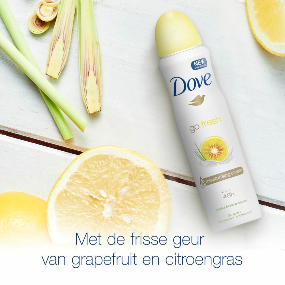 Dove Antitranspirant Spray Grapefruit 150 ml Plein.nl