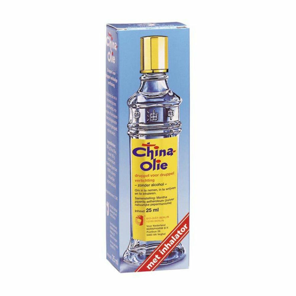 China Olie 100% Pepermuntolie Met Gratis Inhalator 25ml