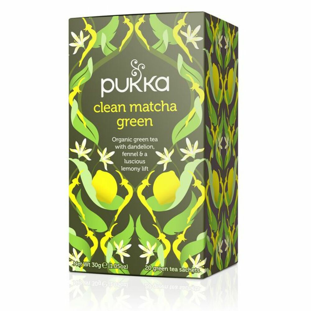 Pukka Org. Teas Clean Matcha Green 20st
