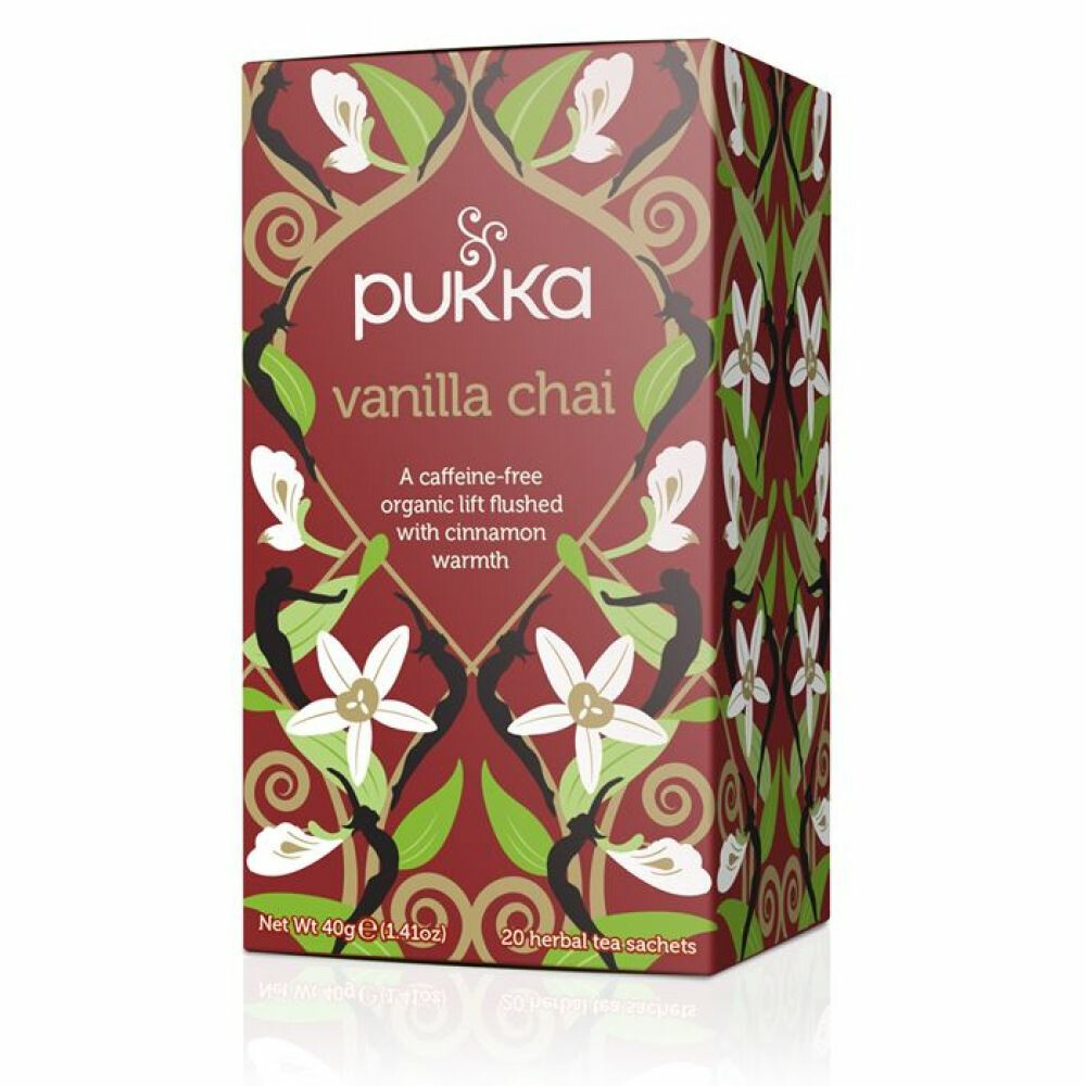 3x Pukka Thee Vanilla Chai 20 stuks