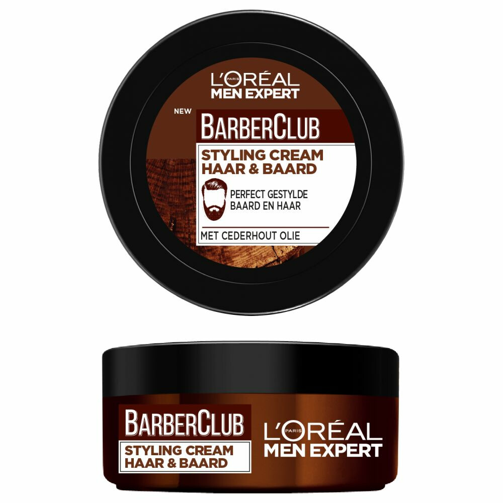 L'Oréal Men Expert BarberClub Baard&Haar Styling Creme