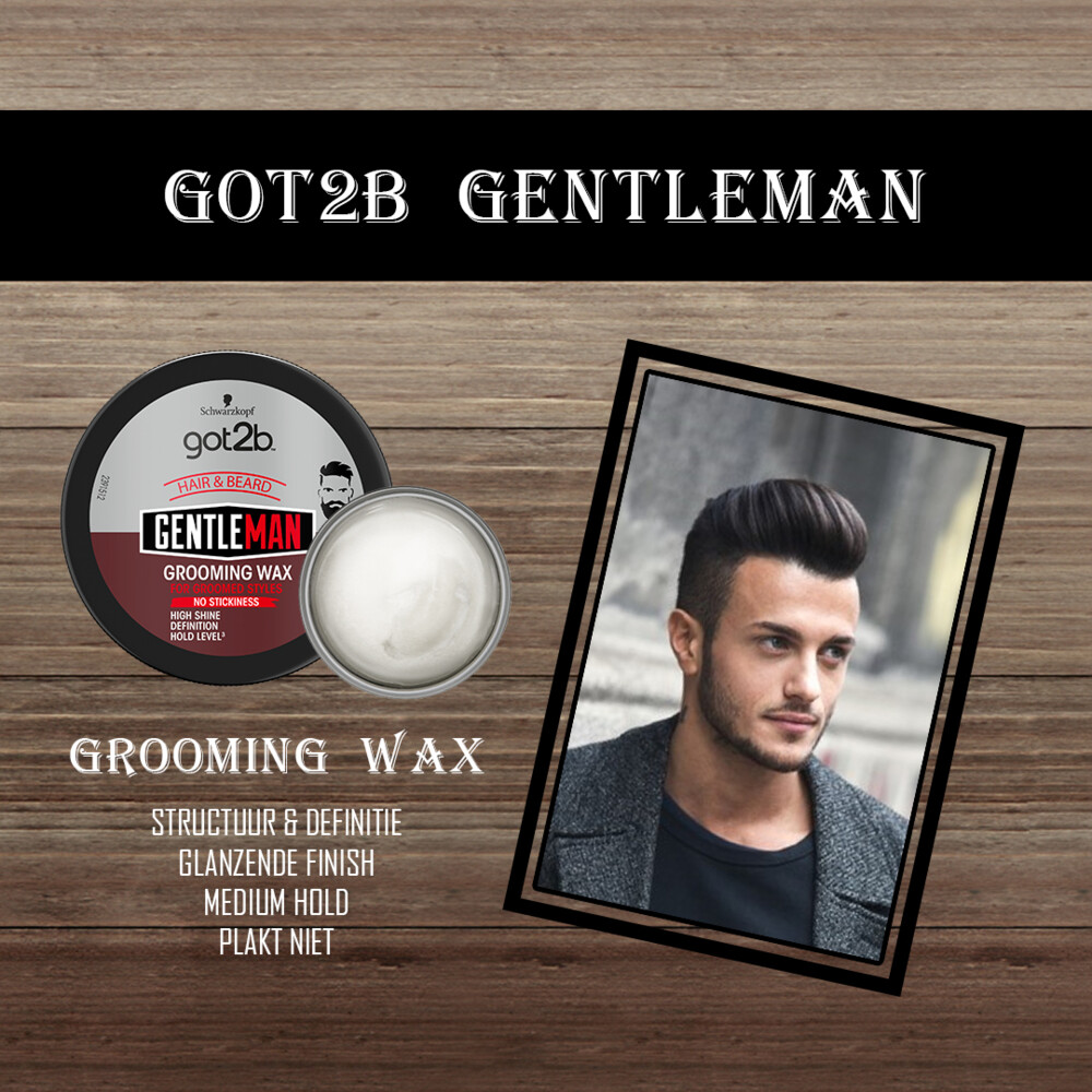 Got2b Gentleman Grooming Wax 100 Ml | Plein.nl