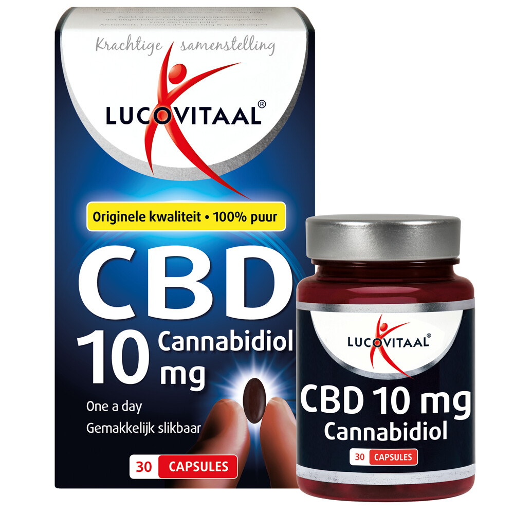 Lucovitaal Cbd Cannabidiol 10 Mg 30 Capsules Plein Nl