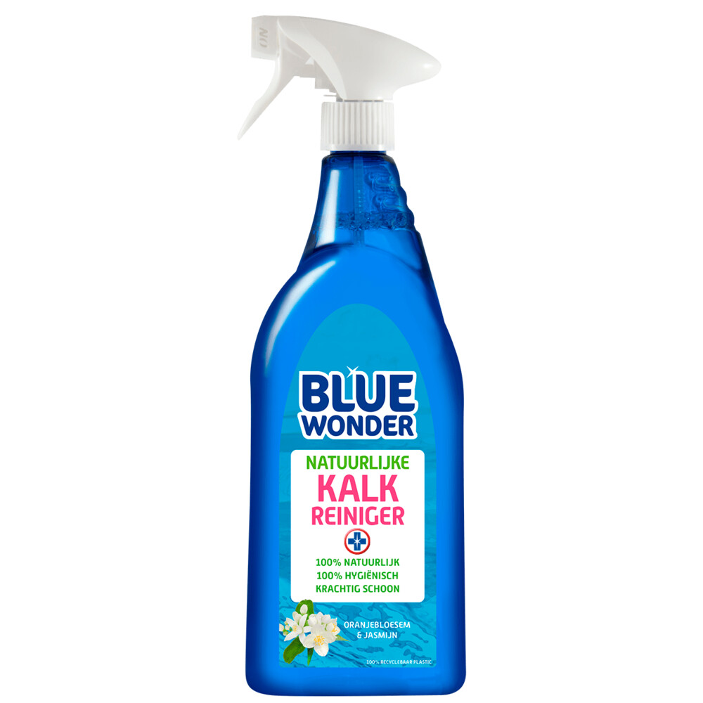Blue Wonder Kalk-reiniger 100% natuurlijke spray 750 ml