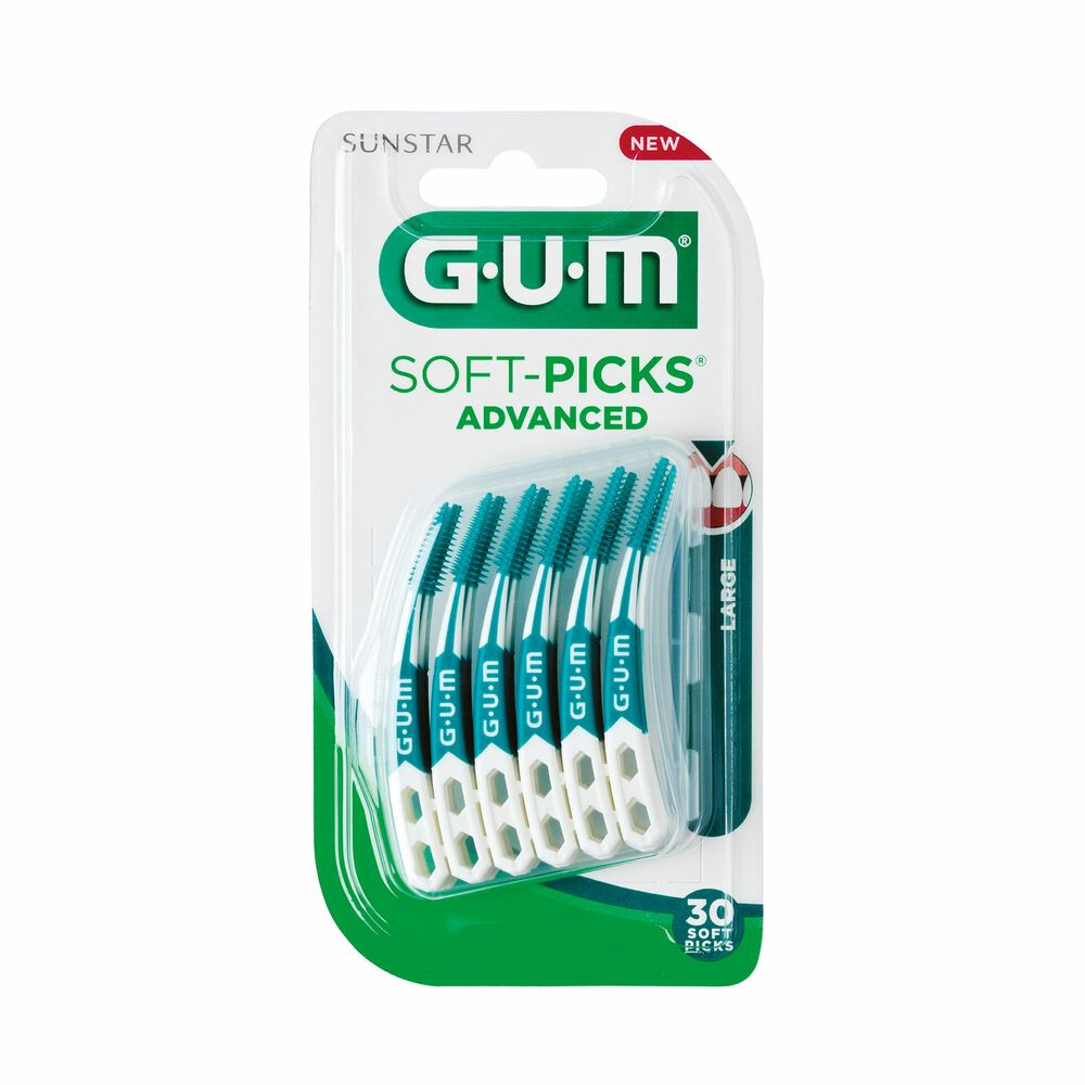 GUM Soft-Picks Advanced Large 30 stuks met grote korting