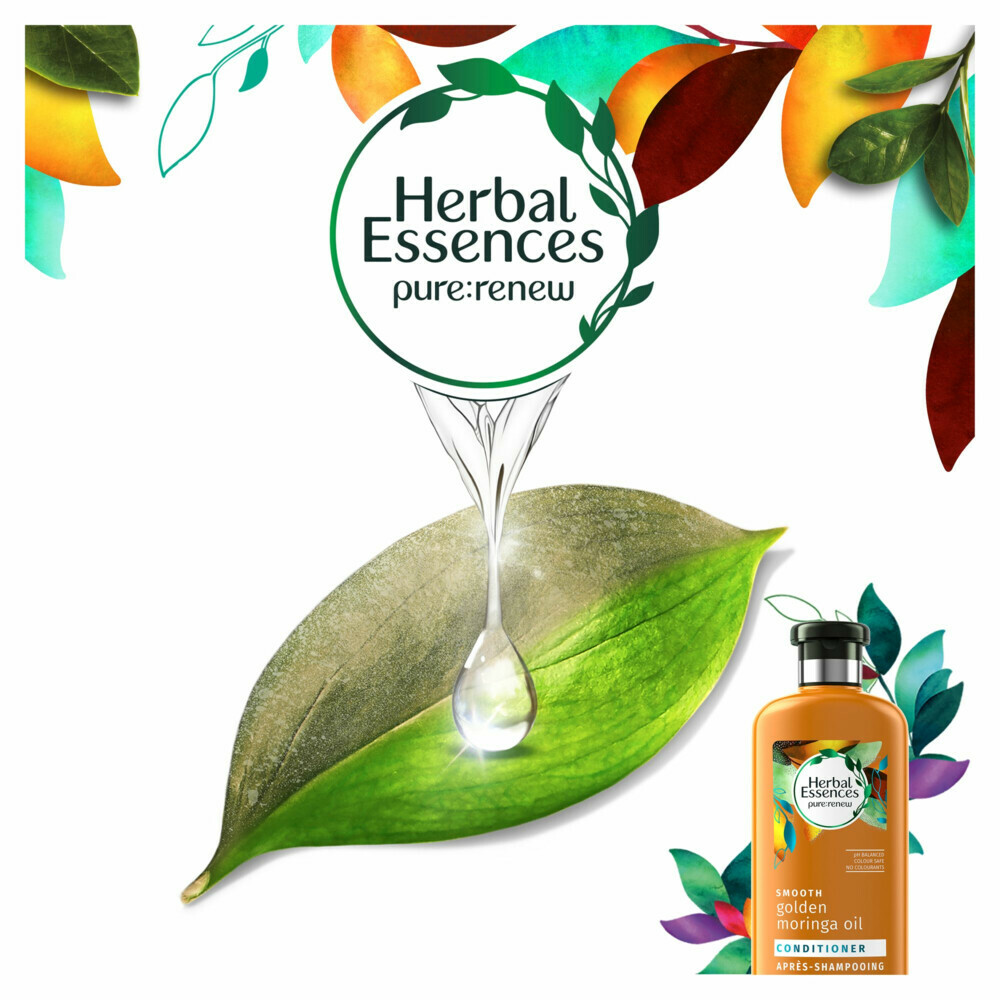 Herbal Essences Conditioner Smooth Golden Moringa Oil 400 ml Plein.nl