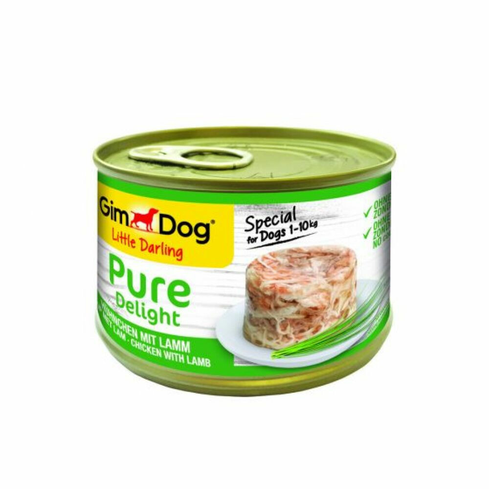 GimDog Little Darling Pure Delight Kip - Lam 150 gr