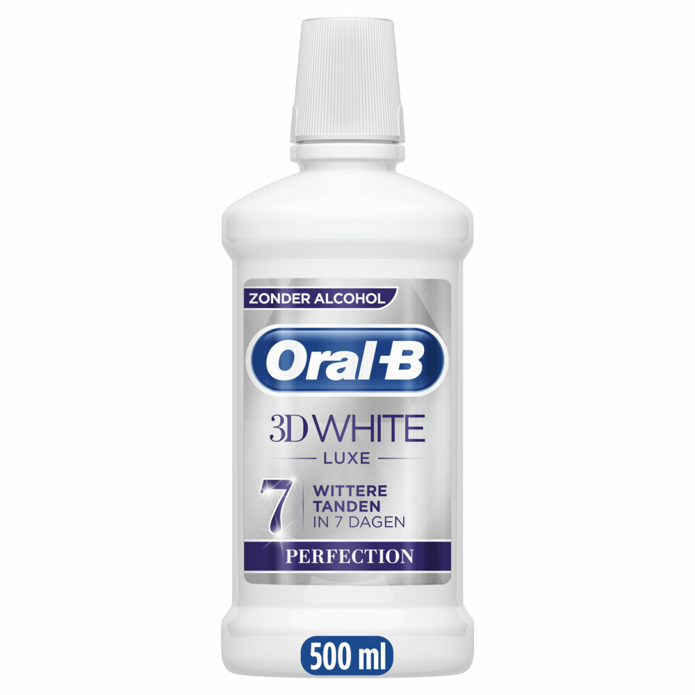 Moet afdeling Overweldigend Oral-B Mondwater 3D White Luxe Perfection 500 ml | Plein.nl